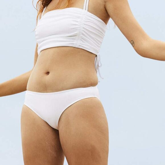 Aerie White Bikini bottoms - Picture 1 of 10